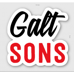 Autocollant GALT SONS